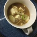 ひろみつばち's cooksnap of when they made 体ポカポカ♪坦々豆腐汁.