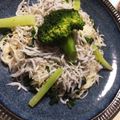 ひろみつばち's cooksnap of when they made 混ぜるだけ！しらすペペロンチーノ風素麺.