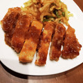 pnyo's cooksnap of when they made ☆とんかつ用肉で玉ねぎソースの生姜焼き☆.