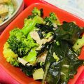 muumi☆'s cooksnap of when they made 簡単！ブロッコリーとワカメのツナぽん和え.