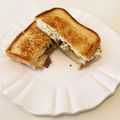 NON♡RAMU's cooksnap of when they made フライパンで！キャベツのホットサンド.