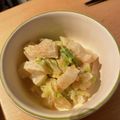 Tomomims's cooksnap of when they made たらマヨ白菜サラダ.