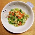 クックE04FUY☆'s cooksnap of when they made 【離乳食中期】納豆と野菜の炒め煮.