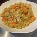 ぺたぺた's cooksnap of when they made 白菜・春雨炒め　卵とじ！.