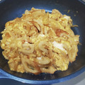 のこばーば's cooksnap of when they made ちくわと玉ねぎの卵とじ.
