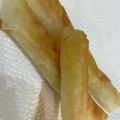 さだふぃ's cooksnap of when they made 春巻きの皮のアップルパイ(簡単・おやつ).