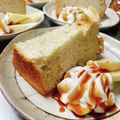 きなこショコラ's cooksnap of when they made しっとりふわふわ バナナシフォンケーキ.