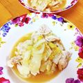 かわゆう1211's cooksnap of when they made 鶏むね肉と白菜の甘辛煮.