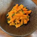 アクゼロ's cooksnap of when they made かぼちゃのきんぴら。バターじょうゆ味.