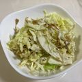 papikun's cooksnap of when they made 混ぜるだけで簡単！きゃべつとツナのサラダ.
