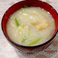 ♡ともりん's cooksnap of when they made 我が家の酒粕味噌汁♫.