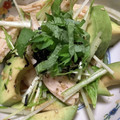 ティムル's cooksnap of when they made 美味☆アボカドとささみのわさび醤油和え.