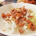 hako❤️'s cooksnap of when they made シャキシャキ白菜とそぼろのタワー盛り.