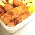 ぴかめも's cooksnap of when they made 味付け不要♡簡単お弁当☆カニカマのフライ.