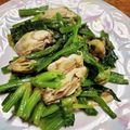 すずともしゅん's cooksnap of when they made 牡蠣とほうれん草のガーリックバターソテー.