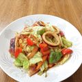 やなぎだまこ's cooksnap of when they made いかと春キャベツの回鍋肉炒め.