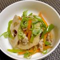☆あいちゃん's cooksnap of when they made スライス蓮根と豚挽肉の生姜入りきんぴら.