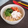 バカリャウ's cooksnap of when they made ラーメン・雑炊に♪青梗菜でトッピング♫.