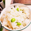choco831's cooksnap of when they made だし香る枝豆ごはん.