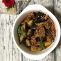 paphia(元コック猫's cooksnap of when they made 美味すぎて闇堕ち。漆黒の｢麻婆茄子｣.