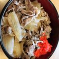 maezuchu's cooksnap of when they made 吉野家の味を追求♪あの馬鹿うま牛丼を再現.