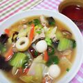 ともま〜る's cooksnap of when they made 五目汁そば.