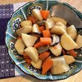 クック89LA6X☆'s cooksnap of when they made ほっこり☆里芋とにんじんこんにゃくの煮物.