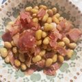 kaogege's cooksnap of when they made おつまみにも♡蒸し大豆のペペロンチーノ♡.