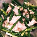 あくありろ's cooksnap of when they made わけぎとササミのデパ地下サラダ♪.