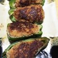 豆乳pudding's cooksnap of when they made ピーマン肉詰め.