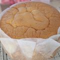 マリン0707's cooksnap of when they made 21㎝型☆別立てスポンジケーキ.