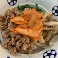 クックJWLD9G☆'s cooksnap of when they made 腸内環境を整える！豚肉そぼろあんの三色丼.
