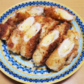 ♪かもみーる♪'s cooksnap of when they made 簡単♪揚げないちくわフライ(コロッケ風).