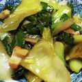 ★むさ's cooksnap of when they made チンゲン菜と油揚げ◎さっと煮.