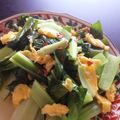 ハント☆'s cooksnap of when they made 【農家のレシピ】小松菜と卵のバターソテー.