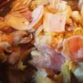 naki1227's cooksnap of when they made 白菜とベーコンのくずきりスープ.