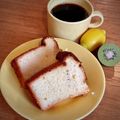 ごちそうちゃん's cooksnap of when they made ふわふわぷちぷち☆キウイのシフォンケーキ.