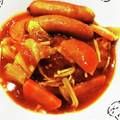 ã•ãŠã‚Šã‚‰ã£ãã¾'s cooksnap of when they made âœ¿ãƒˆãƒžãƒˆã‚«ãƒ¬ãƒ¼é‹âœ¿.