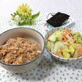 toraちゃん♪'s cooksnap of when they made 納豆ご飯を白菜漬けで巻いてみよう♡.