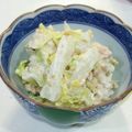 ちくわ528's cooksnap of when they made レンジで時短☆白菜とツナのごまマヨサラダ.
