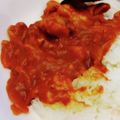 苺豚♪'s cooksnap of when they made 給食で大人気☆トマトチキンカレー.