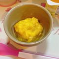 ♡しょこたん♡'s cooksnap of when they made フリージングで簡単離乳食♡かぼちゃバナナ.