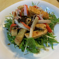 chikarin♡'s cooksnap of when they made お揚げと水菜のサラダ。.