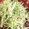 sataco's cooksnap of when they made 水菜と油揚げの醤油マヨサラダ.