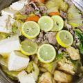 ゆか８１２'s cooksnap of when they made 瀬戸内レモン鶏団子鍋.