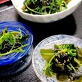 ルぴあ's cooksnap of when they made 豆苗とわかめのナムル.