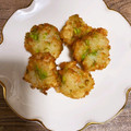 はちみつlove's cooksnap of when they made エビと枝豆のプリットはんぺん揚げ.