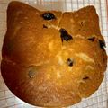 のりのり⭐'s cooksnap of when they made やわやわ！ねこねこ食パン.