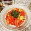 ハチワレねこ's cooksnap of when they made トマトと卵炒め.