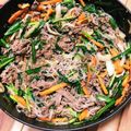 りょーこ0520's cooksnap of when they made 春雨プルコギ♡.